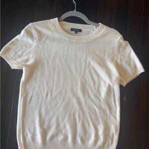 Quince Cream Crewneck Sweater